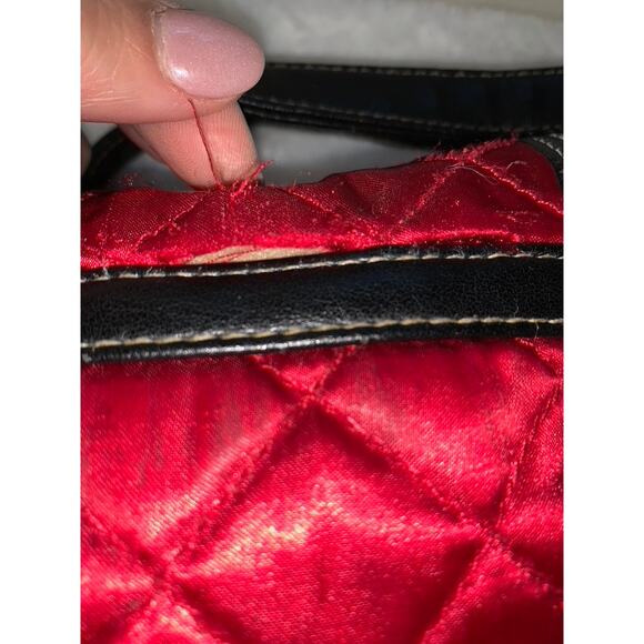 Florida State Seminoles Women's Red Quilted Crossbody Purse - Picture 7 of 10